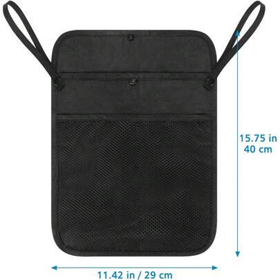 Baby Stroller Bag Hanging Net Big Bags Portable Baby Umbrella Storage Bag Pocket Cup Holder Organizer Universal Useful Accessory Double Layer Baby Stroller Hanging Bag Net Bag Baby Umbrella Bag Universal Baby Stroller Storage Bag Baby Bottle Water Cup Bag