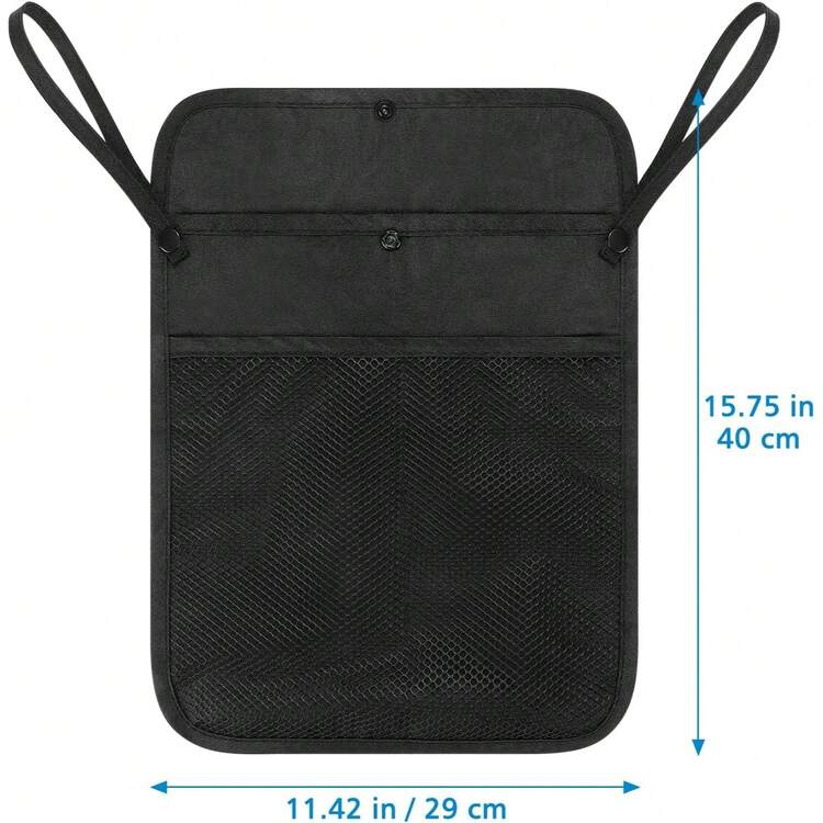 Baby Stroller Bag Hanging Net Big Bags Portable Baby Umbrella Storage Bag Pocket Cup Holder Organizer Universal Useful Accessory Double Layer Baby Stroller Hanging Bag Net Bag Baby Umbrella Bag Universal Baby Stroller Storage Bag Baby Bottle Water Cup Bag - Multicolor - View 3