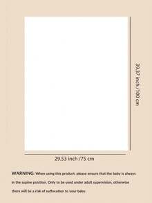 1pc Baby Autumn/Winter Double Layer Swaddle Blanket - Pink - View 5