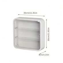 1pcBlind Box Figure Display Case, Wall Mounted Showcase, Clear Acrylic Figures Display Stand, Dust-Proof Doll Toy Storage Organizer, As Halloween, Christmas Gift - Multicolor - View 10