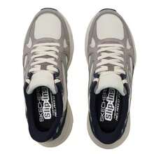 Skechers 男士跑步鞋EDGERIDE 男子綁帶運動鞋輕盈舒適戶外日常運動休閒鞋232969-LTGY - 淺灰色 - 查看 4