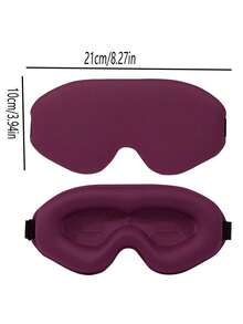 Blackout Sleep S3D眼膜 特厚深槽透气无压眼部航空眼罩 Blackout护眼睡眠用品睡眠眼罩趣味圣诞情人节小礼物 送给家人、爱人、朋友、同事 元旦礼物 - 彩色 - 查看 13