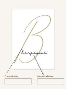 Juego de 3 pósteres minimalistas personalizados, letrero colgante con nombre de pareja personalizado, arte de pared moderno en beige, decoración de aniversario de boda, adecuado para parejas, fiesta de damas de honor, regalo de aniversario, decoración bohemia neutra para el hogar, sala de estar, dormitorio, regalo para amantes y amigos, sin marco - Beis - Ver 3