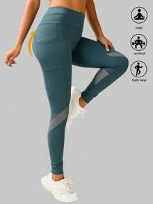 Women Leggings - Green - View 3