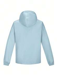 CAMEL CROWN Men's Waterproof Rain Jacket; Lightweight Windproof Hooded Raincoat, Suitable For Cycling, Hiking, Running, Golf