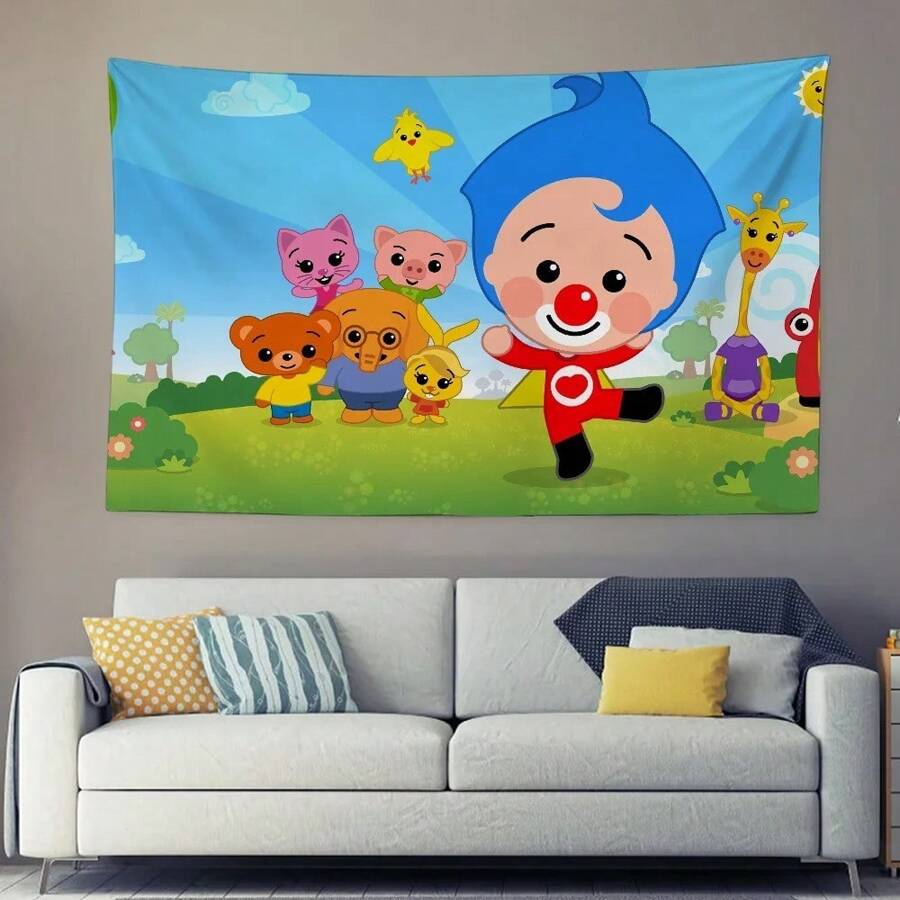 Plim Backdrop Decoration Background Photography Party Bedroom Living Room Decoration Shooting Background Cloth Tapestry Flag 6 - Main Image Style - View 1