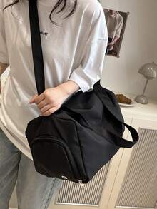 Grande zaino sportivo da yoga leggero, borsa da palestra impermeabile con scomparti separati per asciutto e bagnato, adatto per scuola, viaggio, pendolarismo, elementi essenziali per vacanze, borsa da viaggio, valigia, borsa da viaggio per donne