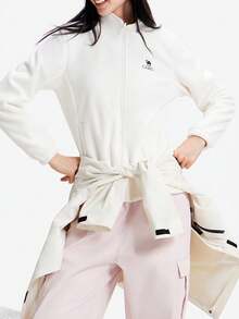 CAMEL CROWN Women's Hardshell Waterproof Outdoor Hiking Jacket - Warm White - View 3