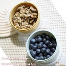 6pcs/3pcs Children's Food Storage Containers, 300ml, PP5, Microwave Friendly, Leak-Proof, Snack Storage Boxes, Multi-Function Meal Prep Containers