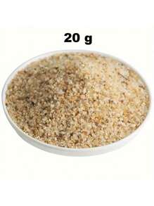 20g/50g/100g/200g/500g Natural Sea Sand, Suitable For Fireplace/Wall-Mounted Heater, Heat-Resistant Base Decor For Gas/Firewood, DIY Glass Products, Lava Or Fire Glass, Suitable For Indoor/Outdoor Decor, Gardening, Vase Filler, DIY Craft Material