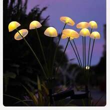 مصباح قنديل البحر LED جديد 6 أضواء ديكور خارجي إضاءة جو