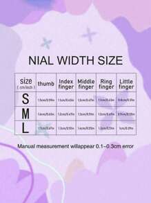 10Pcs Flash Cat Eyes Long Resin Nail Extension Chip-Proof Smudge-Proof Fake Nails For Women And Girl Nail Salon Press On Nails Nail Supplies Nails - White - View 6