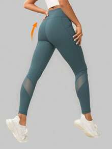 Women Leggings - Green - View 2