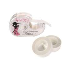 1 Rollo de cinta de doble cara de moda, cinta para ropa, cinta para tela de prendas y Body de mujer, cinta resistente a todo clima de uso pesado, cinta transparente invisible para piel sensible, Longitud: 197 pulgadas