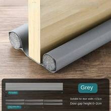 1pc 96cm/37.79in Bendable Non Stick Door Bottom Sealing Strip, Adjustable And Washable Door Bottom Seal,Windproof Bottom Sealing Strip, Soundproof Door Bottom Cleaning, Providing Effective Sound Insulation And Windproof Collision Protection - Multicolor - View 15