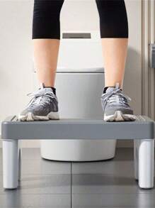 1pc Non-Slip Toilet Stool, Thickened Foot U-Shaped Stool For Comfortable Sitting And Stability, Maternity Foot Step Stool, Potty Stool