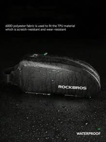 ROCKBROS 自行车前车架包车把包 1.6L 防雨 TPU 面料和快拆设计 - 彩色 - 查看 7