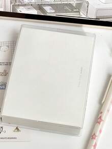 1/4pcs Korean Pink Blue Green White Brick A6 Notebook Student Ins High Beauty Super Thick Handbooks Diary Notebook