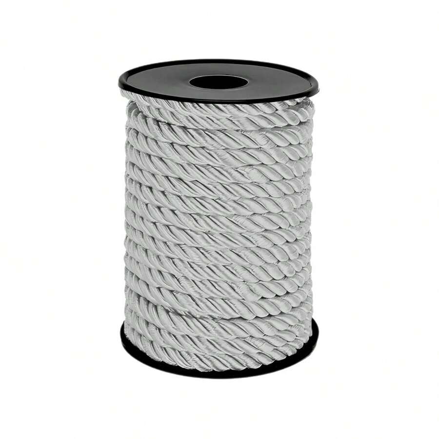 60 Meters Of São Francisco 8mm Polyester Craft Cord - 銀色 - 查看 1