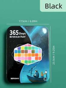 36色固体水彩颜料套装，便携式金属盒包装。这款艺术家级别的旅行水彩颜料套装，装在小巧的金属盒中，是艺术家、初学者和学生的理想之选。 - 粉色 - 查看 10