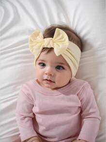 7pcs Baby Girls Bows Headbands Nylon Hairbands Ribbon Bow Elastic Hair Accessories For Newborns Infants Toddlers And Kids - Multicolor - View 3