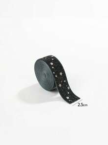 1卷圣诞天鹅绒丝带圣诞快乐字母麋鹿星2.18码天鹅绒圣诞丝带用于礼品包装圣诞树装饰工艺品花环用品家庭派对装饰配件