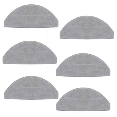 Paños de mopa de tela para aspiradoras robot Xiao Mi E10 E12 B112 C103 3C Enhanced 3C Plus - Accesorios de repuesto para mopa de piso