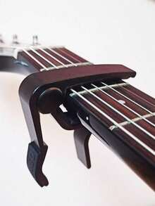 Guitar Capo For Acoustic And Electric Guitars , White .Random Gift-Guitar Picks Plectrums 5 Pcs,Guitar Picks Holder,Electronic Guitar,Acoustic Guitar>Grey,Guitar>Original,Guitar,Guitar Picks - White - View 9