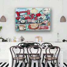 Framed Philip Guston - Summer Kitchen, Fine Art Giclee Print, Still Life Poster,Painting,Cuadros Para La Sala,Decoraciones Para Cuarto,Room Decor,Bathroom Decor