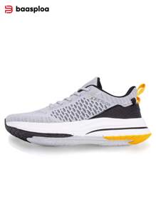 baasploa Baasploa Men's Running Shoes Mesh Non-Slip Classic Sports Shoes Outdoor Leisure Lightweight Running Men's Casual Sports Shoes Sneakers Easy Wear Breathable Shoes Height Shoes Non Slip Shoes Men