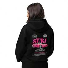 Sudadera Hoodie Autos Hondaa Suki S2000 Unisex con Capucha - Negro - Ver 1