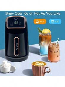 300 Ml Stainless Steel Coffee Maker, Semi-Automatic Coffee Maker With Cup Warmer, Turkish Coffee Maker, Espresso Machine