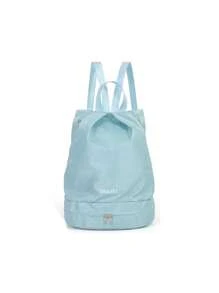 1 pieza Bolsa de natación, mochila deportiva impermeable de gran capacidad, bolsa de almacenamiento de equipos deportivos con separación de seco y húmedo para hombres y mujeres