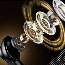 原装 M19 蓝牙耳机带 LED 显示屏智能触控耳机无线入耳式运动游戏耳机 - 彩色 - 查看 2