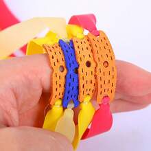 1/3/5/10 dây cao su súng cao su mạnh mẽ, thích hợp cho săn bắn ngoài trời - Phụ kiện máy bắn đá thay thế bền bỉ - Màu vàng - Xem 6