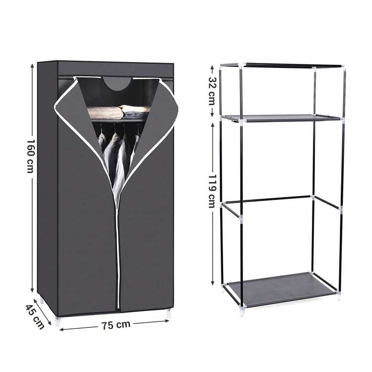 SONGMICS Portable Closets - Xám - Xem 6