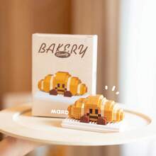 1 套面包头瑞士卷巴斯克积木拼图装饰，儿童节、生日、圣诞节、万圣节礼物，完美礼物 - 彩色 - 查看 20