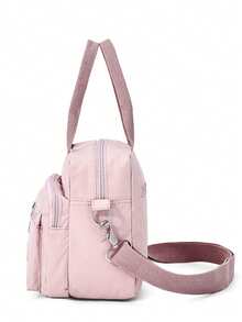 Women's Handbag, Multi-Pocket Zipper Backpack, Waterproof Nylon Shoulder Bag, Coin Purse