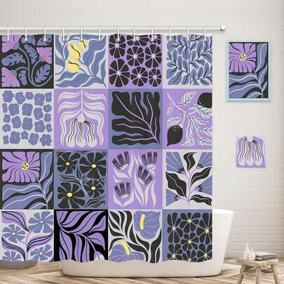 Retro Shower Curtai…