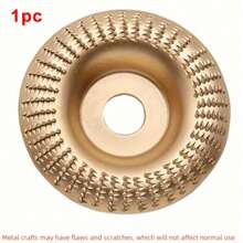 1/3pcs Wood Carving Grinding Wheel Set - Wood Grinding Blade Angle Grinder Polishing Blade Wood Grinding Tool Polishing Wheel Artifact Woodworking Grinding Blade Thorn Disc, Including Flat, Curved And Conical Grinding Wheels, Used For Efficie 3pcs Steel Angle Grinder Disc, Sand Grit, 16Mm Hole, Arc Flat Bevel, Metal, Wood Grinding Disc For Metal, Wood, Carbon Steel - Gold - View 14