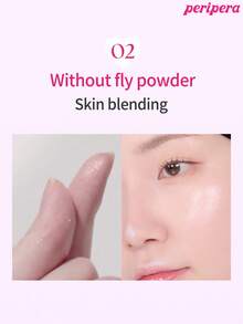 Peripera K-Beauty HEART POCKETBEAM 2色粉末高光盤，可暈染鑽石閃亮，光澤亮麗，絲絨觸感，持久防暈染，臉部、臉頰、眼部、身體多用途高光盤 - # 03 ANGEL CHEAT KEY - 查看 6