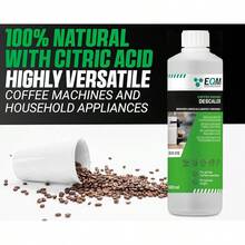 EQM - -212 - Coffee Machine Descaler - 500 Ml - 100% Natural Origin - Compatible With All Coffee Machines - Removes Limescale In Coffee Makers And Household Appliances - 500 Ml - View 5