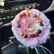 Eighteen Seeds Bodhi Bracelet 18 White Jade Bodhi Duobao Bracelet Buddha Bead Plate Play Bracelet 1 Pcs