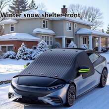 Cubierta magnética para parabrisas de coche y protector contra la escarcha, escudo magnético grande contra la escarcha para ventanas laterales en invierno - alta resistencia, fácil de instalar