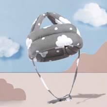 防撞头学步婴儿学步帽新款宝宝头枕防摔器头部透气保护垫婴儿头枕防摔器头部保护垫夏季防撞头学步宝宝四季幼儿帽 - 彩色 - 查看 15