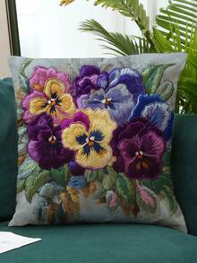 1 Vỏ gối hình học trừu tượng Bohemian, in 2D một mặt, chi tiết thêu giả, vỏ gối sofa mềm mại trang trí, thích hợp cho văn phòng, gia đình, phòng ngủ, phòng khách (không bao gồm ruột gối) - Không thêu - Nhiều kích cỡ - Nhiều màu - Xem 6