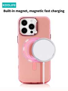 粉色 Koolife 纯色 IMD 钛合金哑光大孔磁吸手机保护壳，电镀镜头边框，防滑防摔防指纹，兼容 17 Pro Max/17/17 Pro/17 Air/16/16 Pro/16 Plus/16 Pro Max/12/12 Pro/12 Pro Max/13/13 Pro/13 Pro Max/14/14 Plus/14 Pro/14 Pro Max/15/15 Pro/15 Plus/15 Pro Max - 粉色 - 查看 7