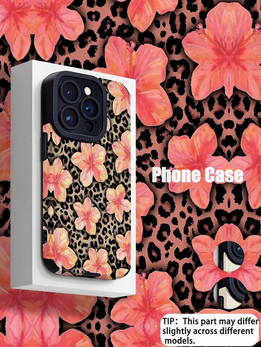 1 Ốp lưng điện thoại silicon mềm họa tiết hoa mới, chống trầy xước, tương thích với Apple và 15/15PLUS/15PRO/15PROMAX, chống nước, chống sốc, chống rơi