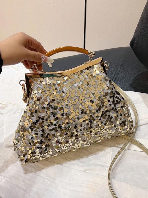Bolso de mano de lujo vintage para mujer, bolso de fiesta con correa para el hombro, regalo para una cita