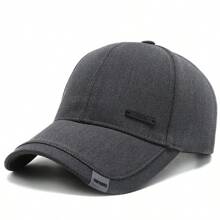 Black Style Baseball Cap Unisex Black Red Cotton Snapback Cap Hats